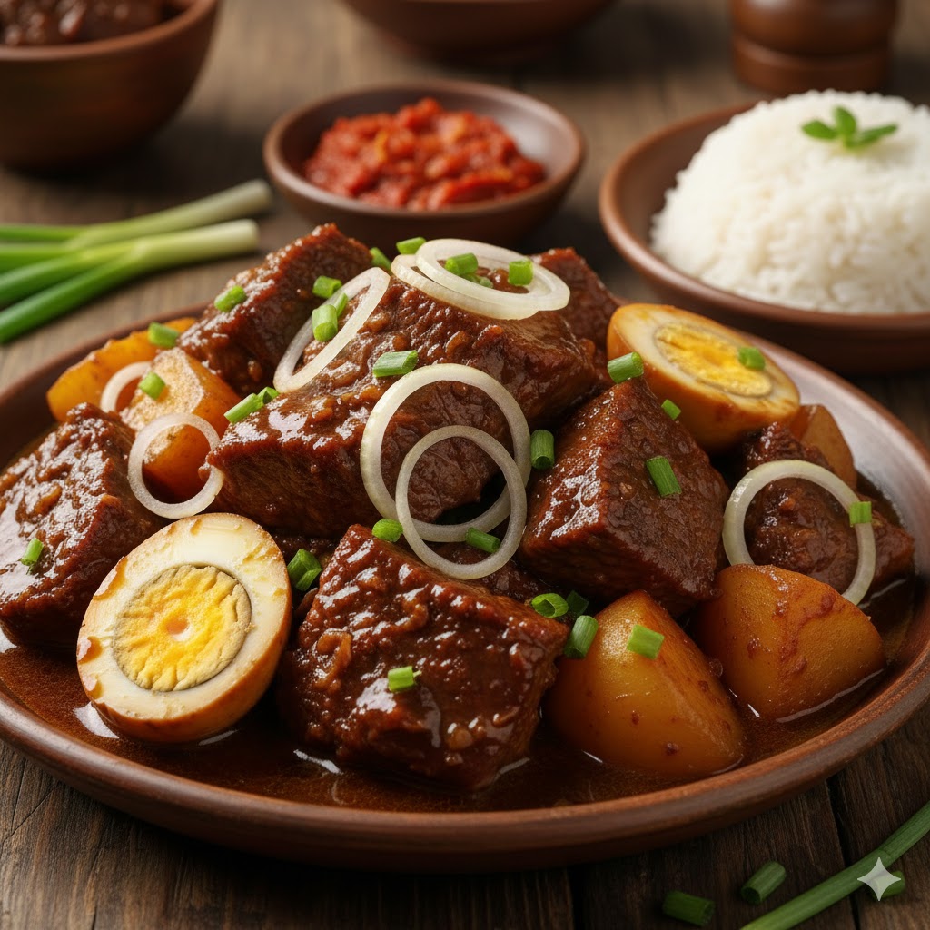 resep semur daging sapi, semur daging sapi enak, semur daging betawi, variasi semur daging, semur daging manis gurih, resep semur spesial, masakan daging sapi rumahan, hidangan semur Indonesia, semur daging pedas, menu daging sapi lebaran