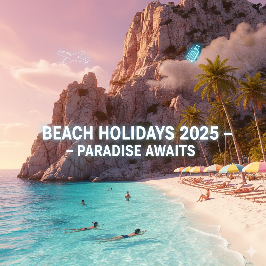 Discover the best on the beach holidays for 2025: Top global beaches like Cala Goloritzé (Italy), Elafonissi (Greece), and more. Trends, tips, and dream destinations for sun, sand, and relaxation!