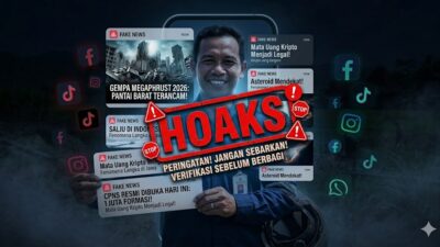 berita hoax 2026, hoax terbaru Indonesia, hoaks viral 2026, cek fakta hoax, BMKG hoax, CPNS hoax 2026, bansos hoax, deepfake hoax, turnbackhoax, kominfo hoaks